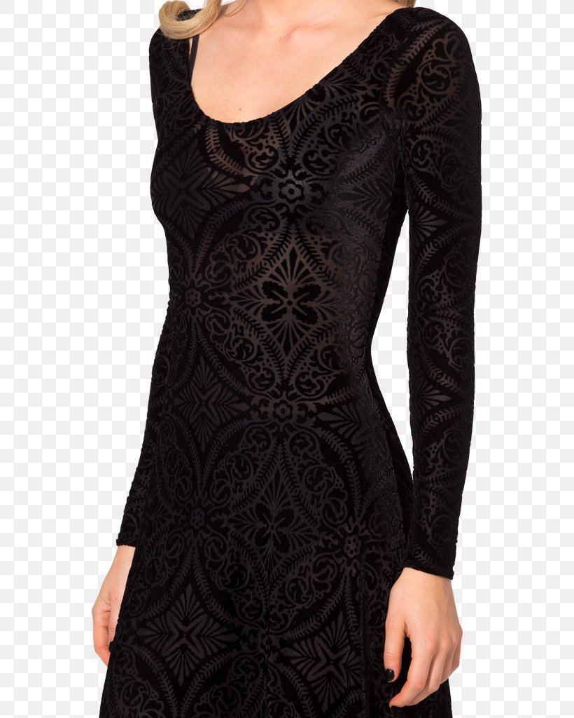 Little Black Dress Velvet Sleeve Evening Gown, PNG, 683x1024px, Little Black Dress, Ball Gown, Black, Casual, Clothing Download Free