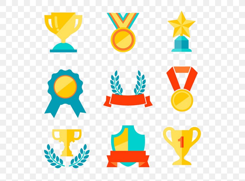 Medal Euclidean Vector Trophy Award, PNG, 658x605px, Medal, Area, Award, Competition, Flat Design Download Free