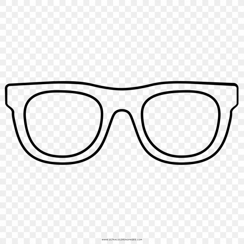 Sunglasses Goggles White, PNG, 1000x1000px, Glasses, Area, Black, Black And White, Eyewear Download Free