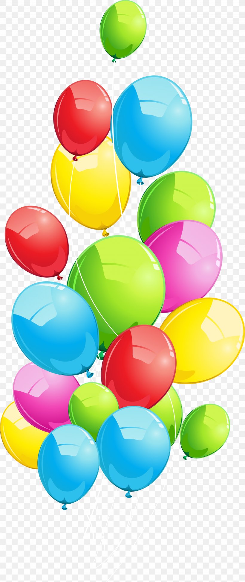 Euclidean Vector Birthday, PNG, 3001x7120px, Birthday, Balloon, Easter Egg, Element, Greeting Card Download Free