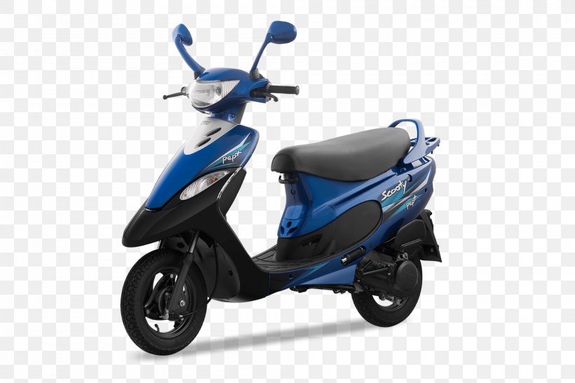 Car Scooter TVS Scooty TVS Motor Company Motorcycle, PNG, 2000x1334px, Car, Electric Blue, Hero Pleasure, India, Indian Rupee Download Free