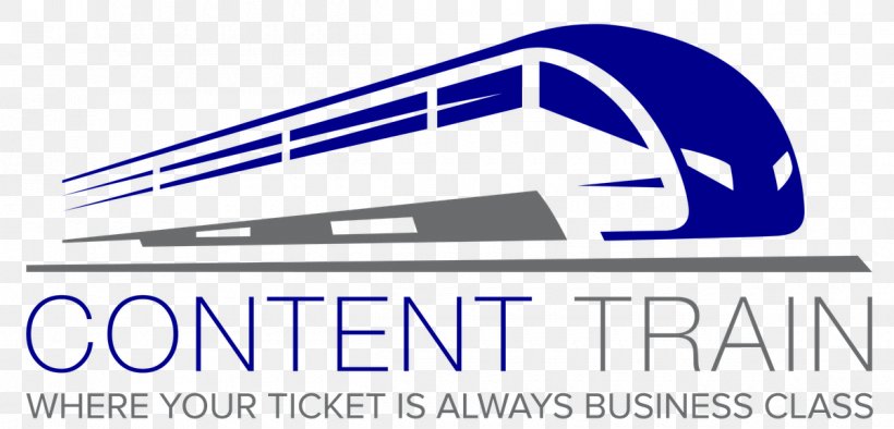 Logo Train Rail Transport, PNG, 1200x577px, Logo, Area, Blue, Brand, Business Download Free
