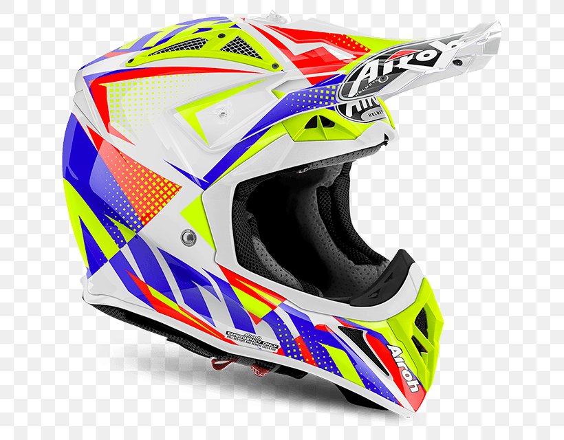 Motorcycle Helmets AIROH Motocross, PNG, 640x640px, Motorcycle Helmets, Airoh, Automotive Design, Bicycle Clothing, Bicycle Helmet Download Free