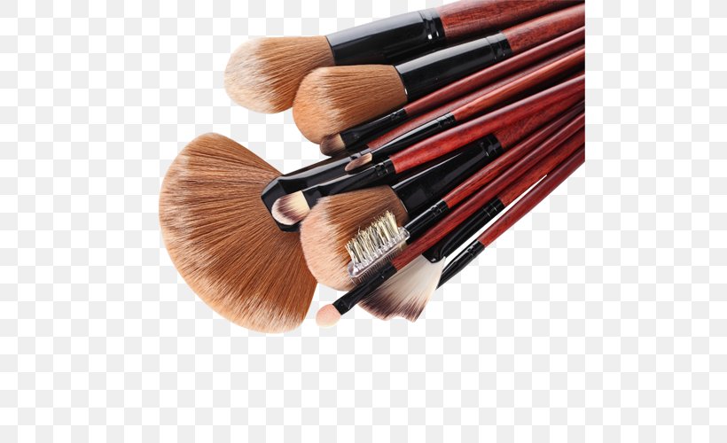 Cosmetics Makeup Brush Paintbrush Make-up, PNG, 500x500px, Cosmetics, Beauty, Brush, Face Powder, Hardware Download Free