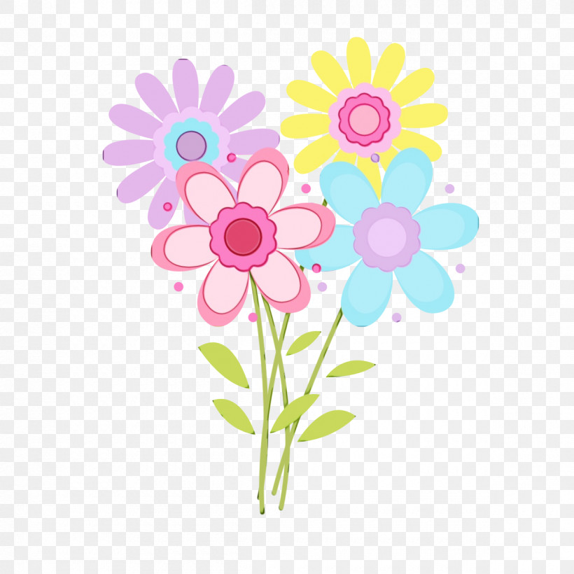 Flower Plant Pedicel Cut Flowers Petal, PNG, 1200x1200px, Watercolor, Cut Flowers, Flower, Paint, Pedicel Download Free