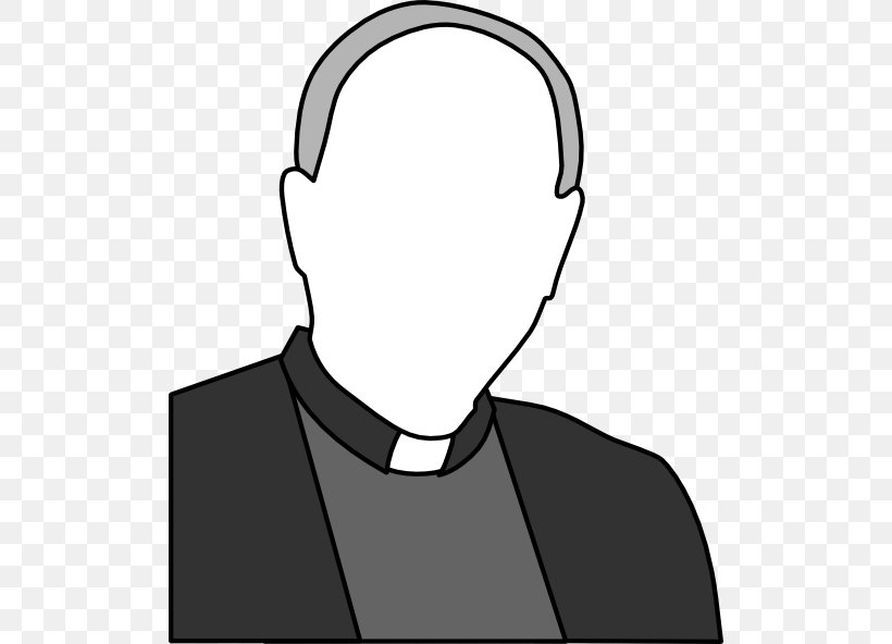 Priesthood In The Catholic Church Clergy Clip Art, PNG, 510x592px, Priest, Black, Black And White, Brand, Clergy Download Free