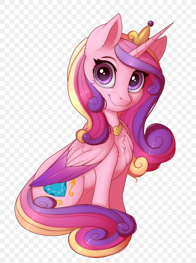 Princess Cadance Twilight Sparkle Pony Princess Luna, PNG, 1396x1877px, Watercolor, Cartoon, Flower, Frame, Heart Download Free