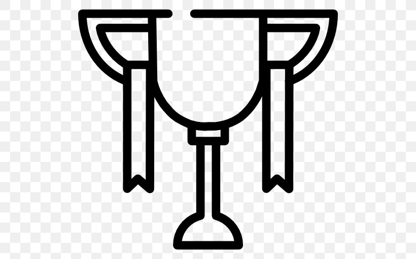 Trophy Clip Art, PNG, 512x512px, Trophy, Black And White, Champion, Competition, Line Art Download Free
