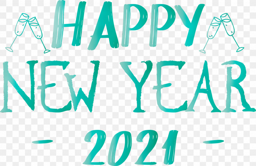 Logo Font Meter Pattern Line, PNG, 3000x1952px, 2021 New Year, Happy New Year 2021, Area, Behavior, Human Download Free