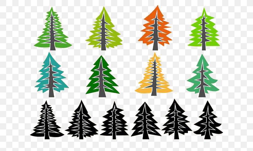 Pine Euclidean Vector Icon, PNG, 700x490px, Pine, Christmas Decoration, Christmas Ornament, Christmas Tree, Color Download Free