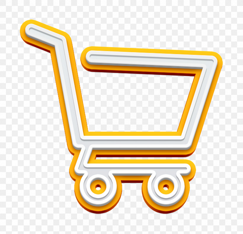 Cart Icon Commerce Icon Shopping Cart Empty Side View Icon, PNG, 1294x1246px, Cart Icon, Cart, Commerce Icon, Line, Shopping Store Icon Download Free