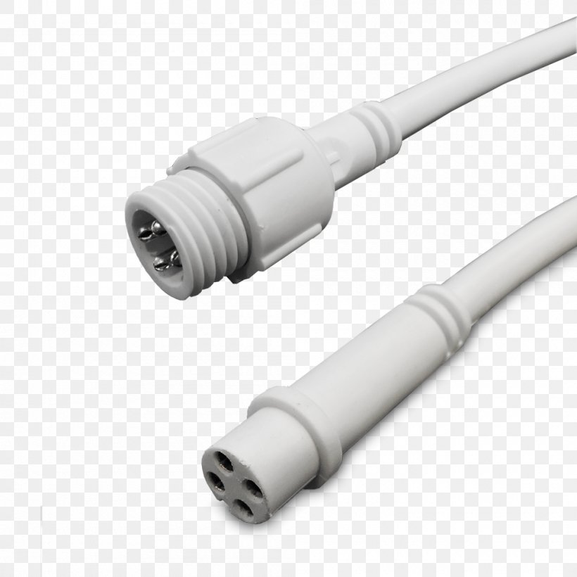 Coaxial Cable Electrical Connector, PNG, 1000x1000px, Coaxial Cable, Cable, Coaxial, Electrical Cable, Electrical Connector Download Free