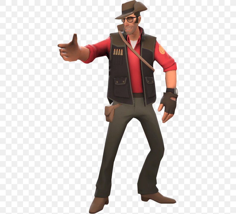 Team Fortress 2 Costume Sniper, PNG, 419x744px, Team Fortress 2, Action Figure, Costume, Figurine, Gentleman Download Free