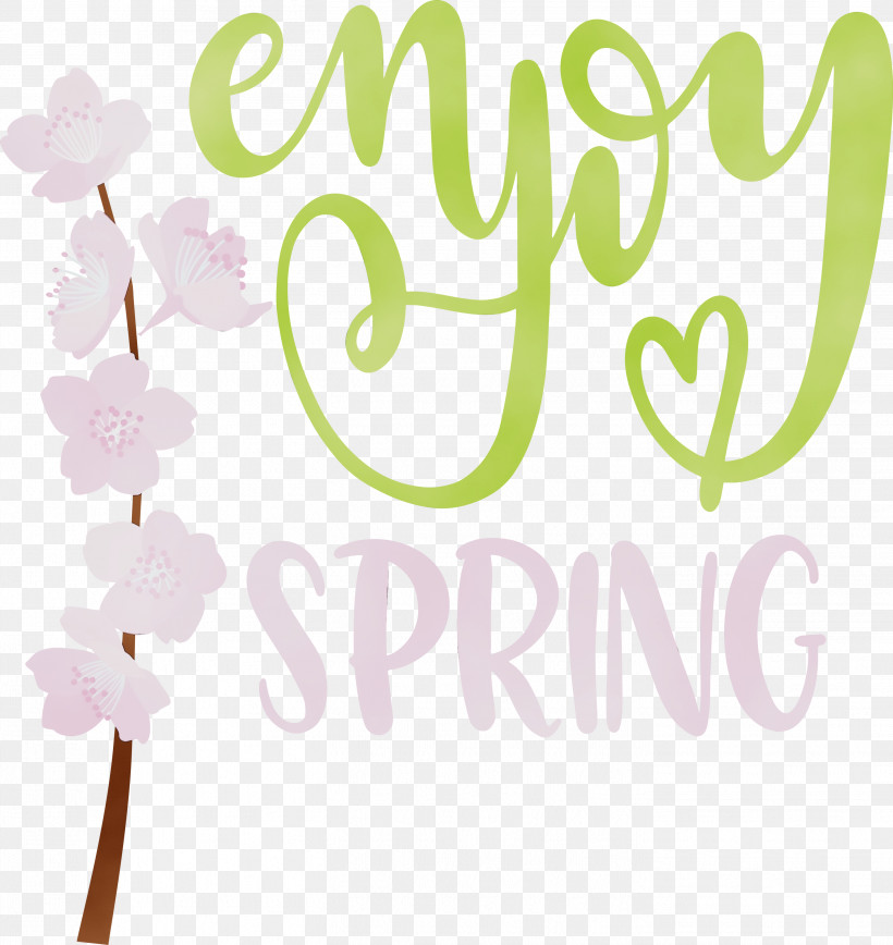 Floral Design, PNG, 2831x3000px, Spring, Floral Design, Happiness, Meter, Paint Download Free