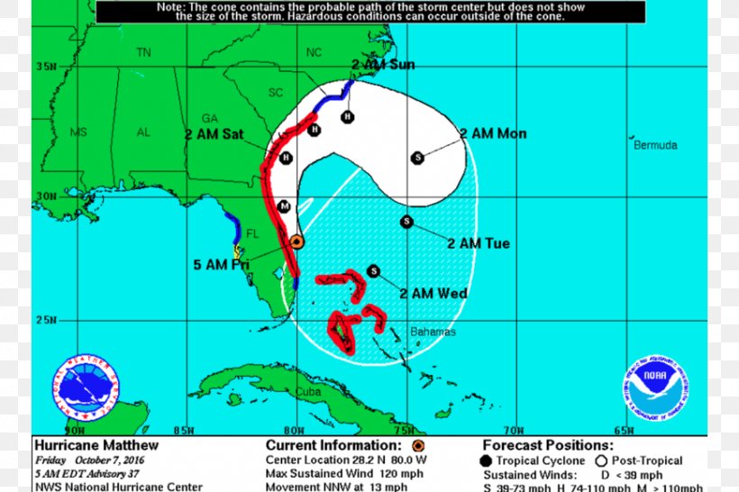 Hurricane Matthew Hurricane Nicole Hurricane Irma Tropical Cyclone National Hurricane Center, PNG, 870x580px, Hurricane Matthew, Area, Diagram, Flood, Florida Download Free