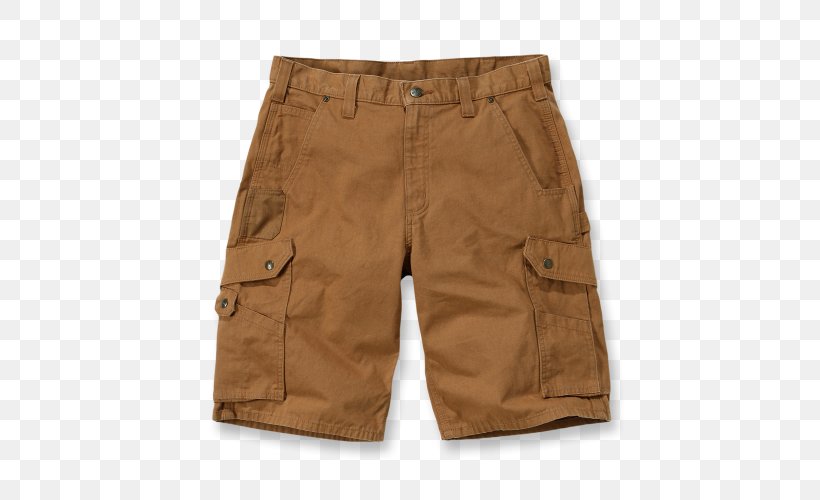 Shorts Carhartt Pants Workwear Ripstop, PNG, 500x500px, Shorts, Active Shorts, Amazoncom, Bermuda Shorts, Cargo Pants Download Free