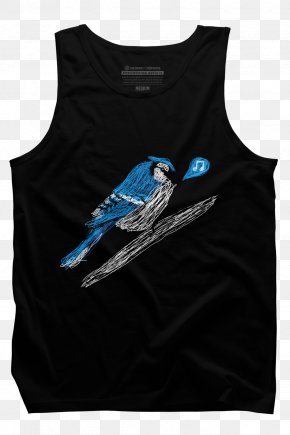 T-shirt - T-shirt Gilets Sleeveless Shirt Neck PNG