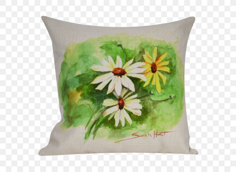 Throw Pillows Cushion Garden Hollyhocks, PNG, 600x600px, Pillow, Artist, Cushion, Flower, Garden Download Free