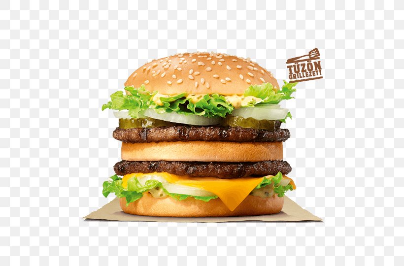 Big King Whopper Hamburger Cheeseburger Burger King, PNG, 500x540px, Big King, American Cheese, American Food, Beef, Big Mac Download Free