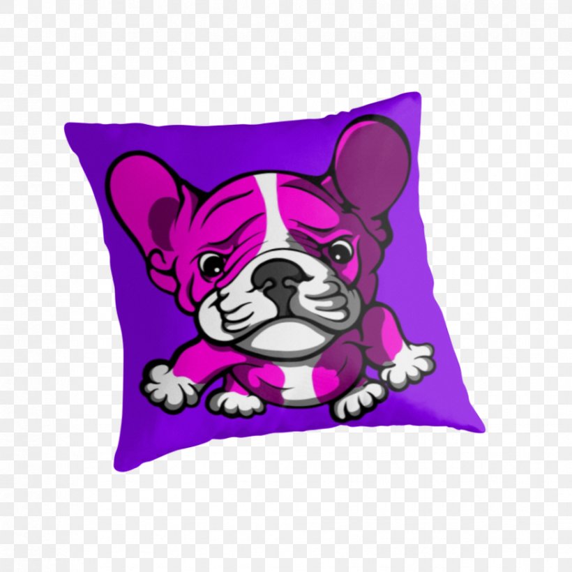 French Bulldog Dog Breed Throw Pillows, PNG, 875x875px, French Bulldog, Breed, Bulldog, Carnivoran, Cushion Download Free