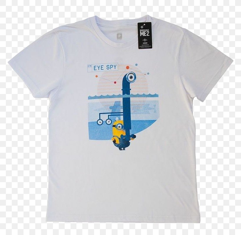 T-shirt Despicable Me Sleeve Inscrição Estadual, PNG, 800x800px, Tshirt, Active Shirt, Blue, Brand, Clothing Download Free