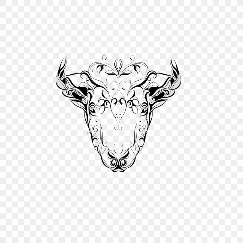 Animal Motif Pig Clip Art, PNG, 2953x2953px, Animal, Black And White, Body Jewelry, Creative Work, Creativity Download Free