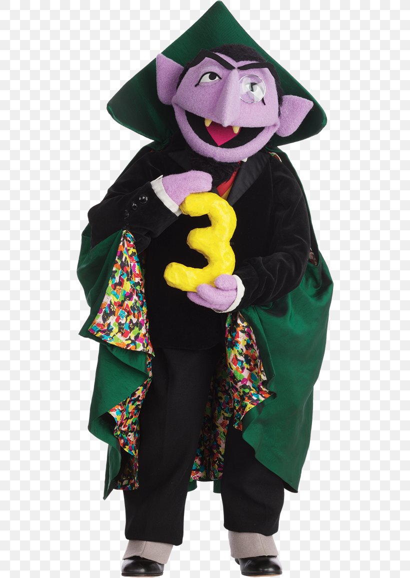 Count Von Count Count Dracula Big Bird Grover Oscar The Grouch, PNG ...