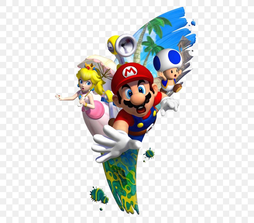 Super Mario Sunshine Super Mario Bros. GameCube Wii, PNG, 500x720px, Super Mario Sunshine, Art, Fictional Character, Gamecube, Mario Download Free