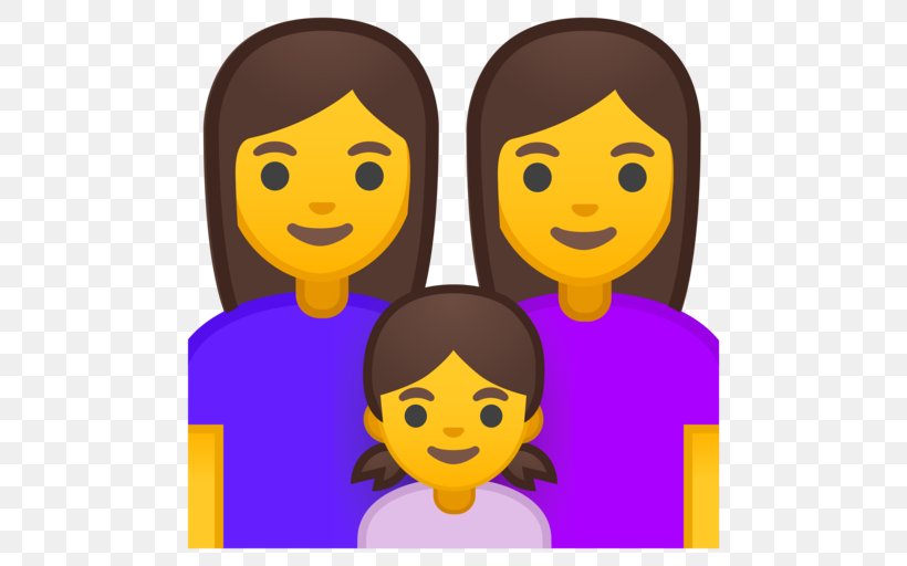 The Emoji Movie Smiley Family Woman, PNG, 512x512px, Emoji, Child, Daughter, Emoji Movie, Emojipedia Download Free