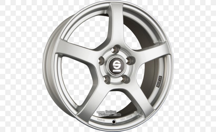 Alloy Wheel Car Rim Sparco Autofelge, PNG, 500x500px, Alloy Wheel, Auto Part, Autofelge, Automotive Tire, Automotive Wheel System Download Free