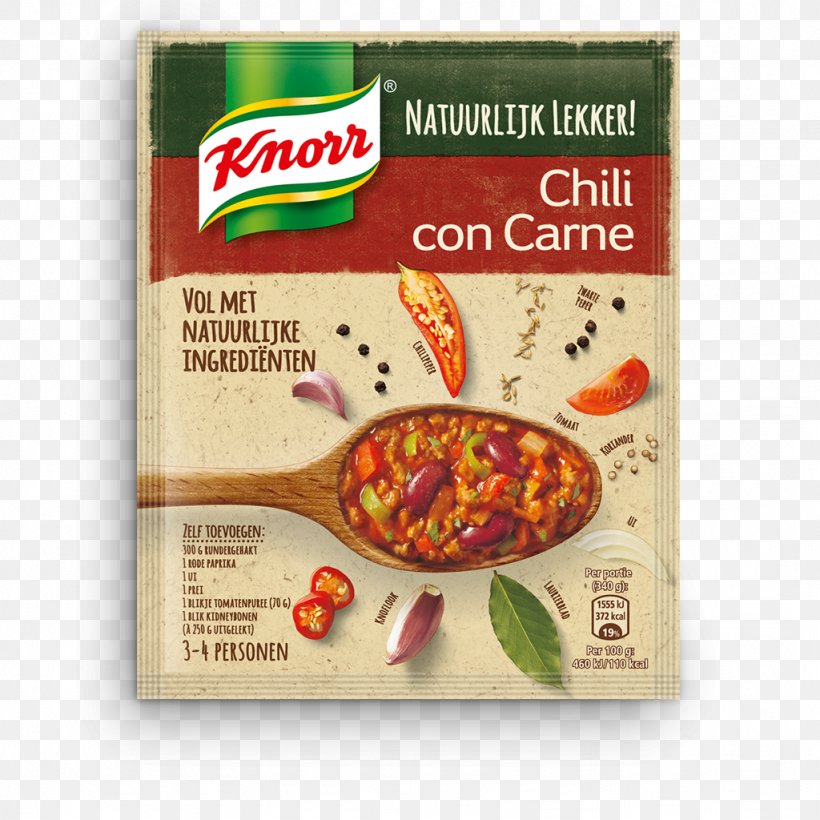 Chili Con Carne Bolognese Sauce Lasagne Goulash Knorr, PNG, 1024x1024px, Chili Con Carne, Bolognese Sauce, Commodity, Convenience Food, Cuisine Download Free