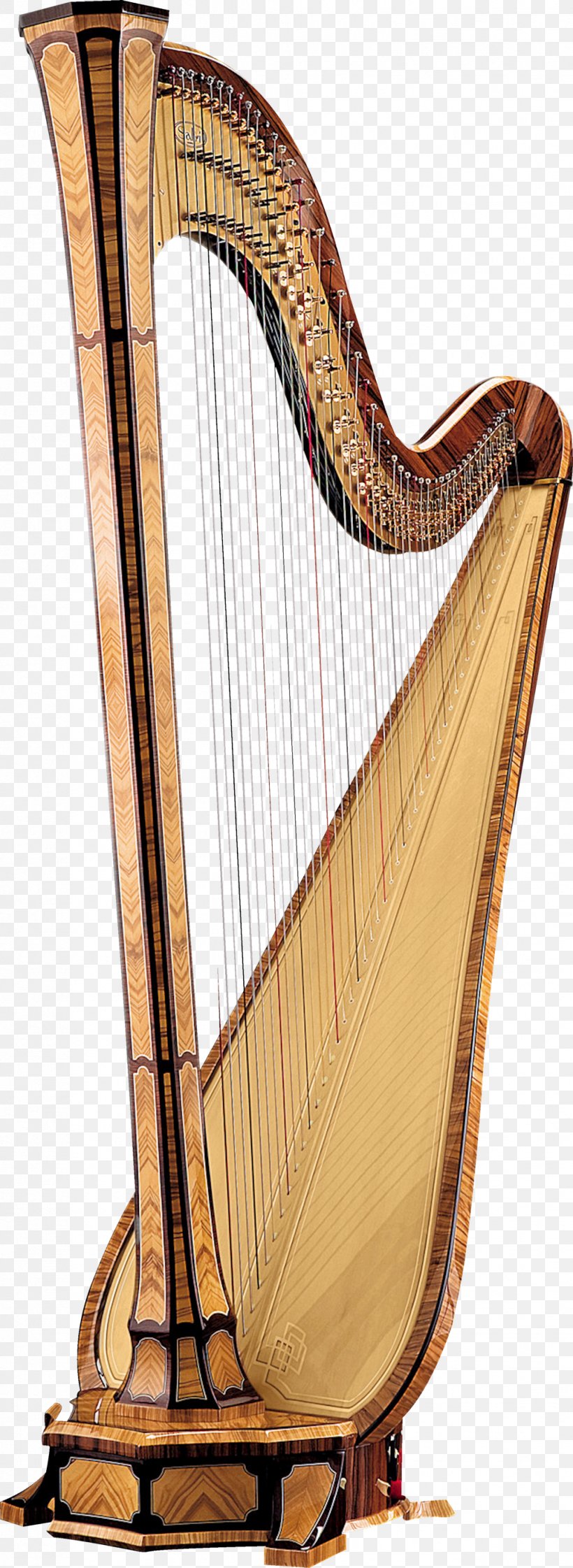 Harp Musical Instrument, PNG, 1018x2785px, Watercolor, Cartoon, Flower, Frame, Heart Download Free
