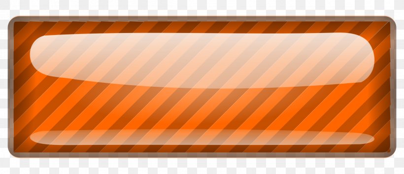 Button Clip Art, PNG, 2400x1034px, 3d Computer Graphics, Button, Drawing, Material, Orange Download Free