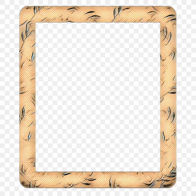 Picture Frame, PNG, 1200x1200px, Pop Art, Beige, Picture Frame, Rectangle, Retro Download Free