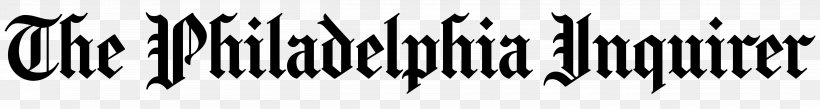 The Philadelphia Inquirer Newspaper Philadelphia Daily News, PNG, 5000x670px, Philadelphia, Black And White, Business, Eyelash, Journalism Download Free