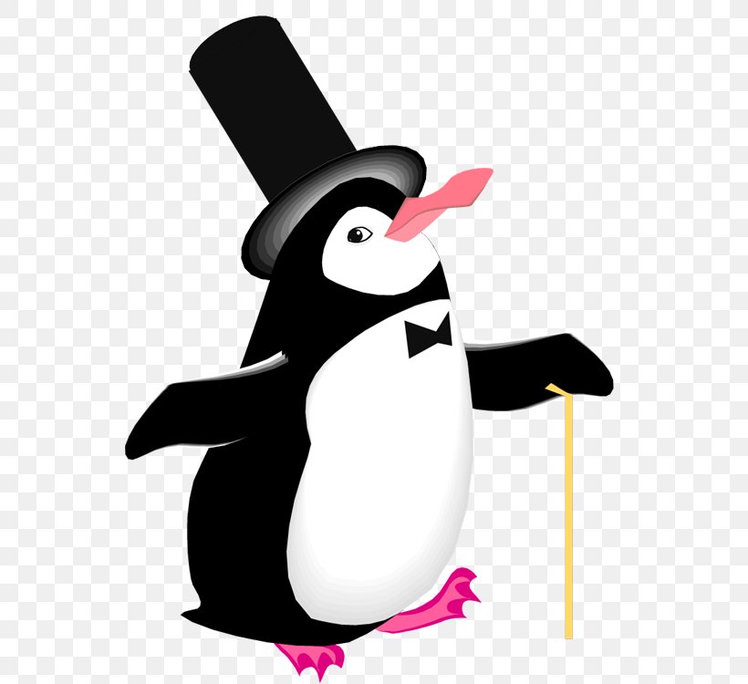 Penguin Tuxedo Top Hat Tux Town, PNG, 558x750px, Penguin, Beak, Bird, Clothing, Dress Download Free