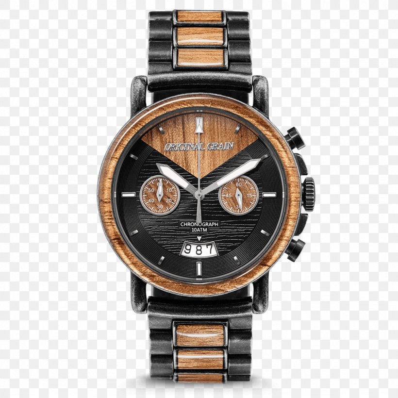 Shock-resistant Watch Gold Water Resistant Mark Pilgrim Aidin, PNG, 1024x1024px, Watch, Brand, Brown, Colored Gold, Dial Download Free