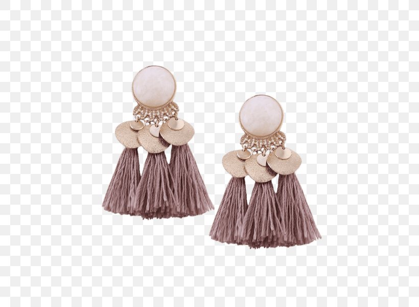 Tassel Earring Fashion Bohemianism Boho-chic, PNG, 600x600px, Tassel, Bead, Bohemian, Bohemian Style, Bohemianism Download Free