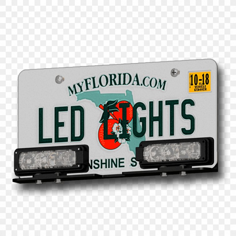 Florida License Plate Font