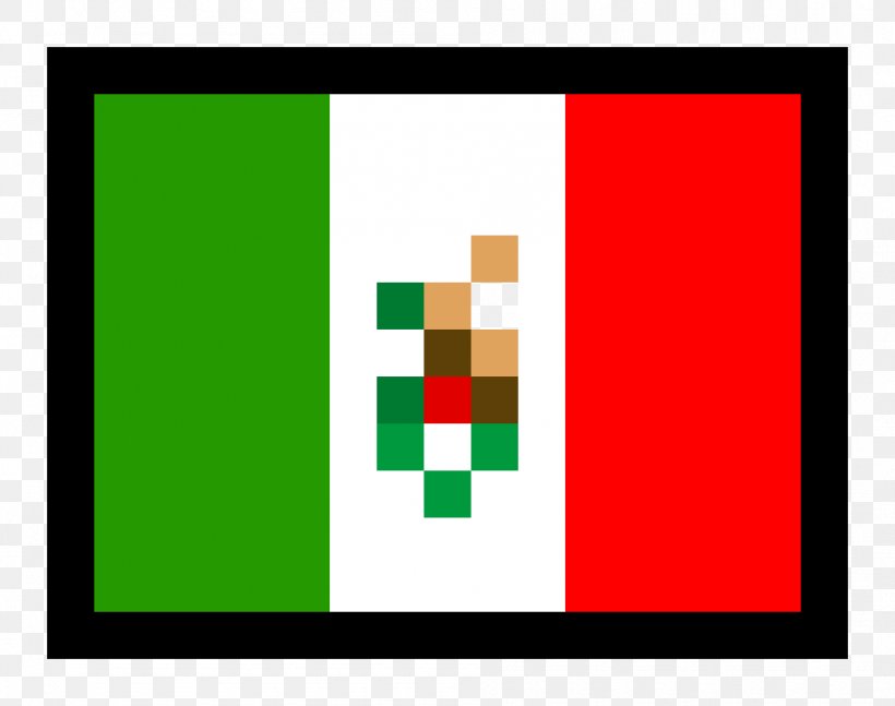 Flag Of Mexico Pixel Art, PNG, 950x750px, Mexico, Area, Art, Brand, Flag Download Free