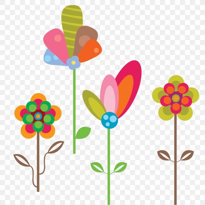 Vector Graphics Image Design Download, PNG, 1000x1000px, Cartoon, Cdr, Child, Cut Flowers, Flower Download Free
