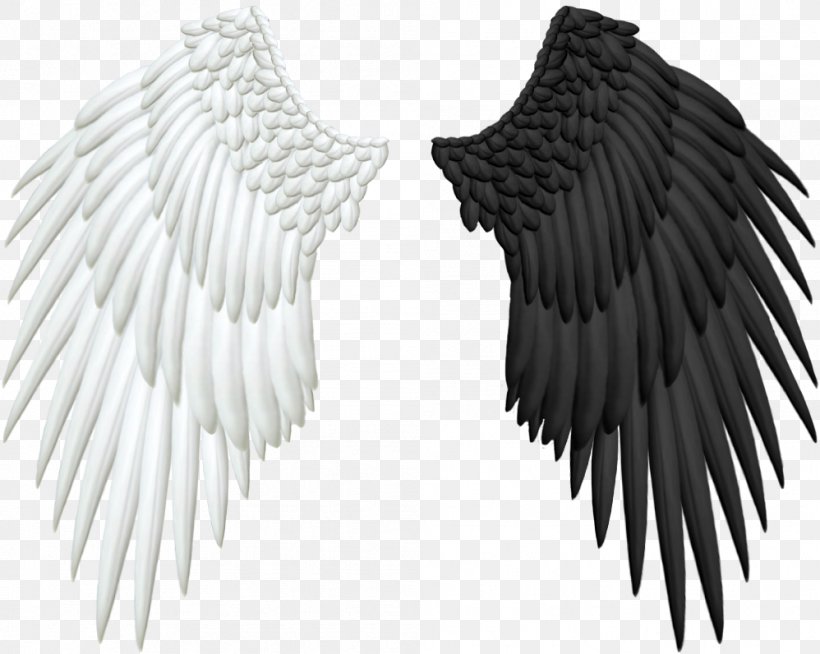 Angel Wing Clip Art, PNG, 998x796px, Angel, Art, Beak, Black And White, Deviantart Download Free