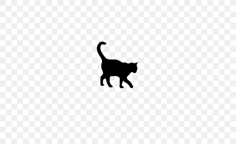 Black Cat Kitten Tattoo Greeting & Note Cards, PNG, 500x500px, Cat, Animal Figure, Animal Shelter, Black, Black And White Download Free