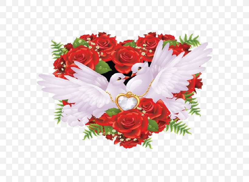 Columbidae Wedding Doves As Symbols Bird Clip Art, PNG, 600x600px, Columbidae, Bird, Carnation, Cut Flowers, Doves As Symbols Download Free