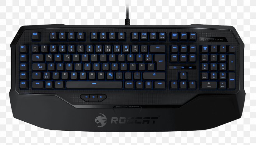 Computer Keyboard Roccat Gaming Keypad USB Electrical Switches, PNG, 1786x1017px, Computer Keyboard, Computer, Computer Component, Computer Hardware, Electrical Switches Download Free