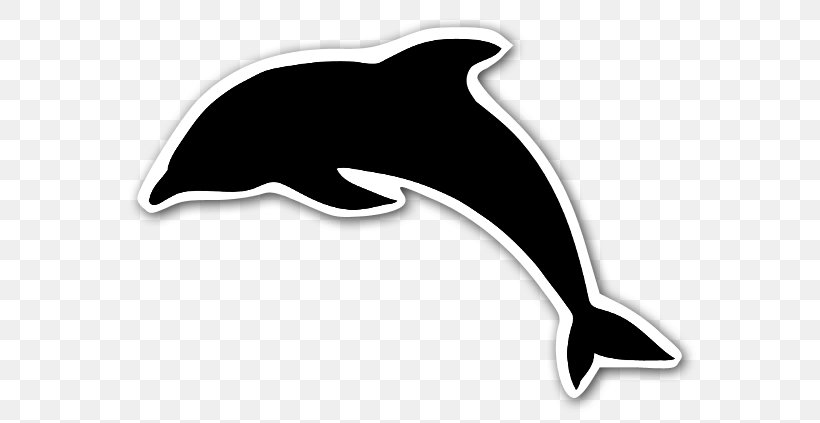 Dolphin Clip Art Silhouette Vector Graphics, PNG, 600x423px, Dolphin, Automotive Decal, Bottlenose Dolphin, Cdr, Common Dolphins Download Free