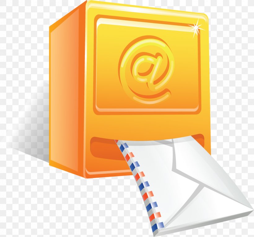 Euclidean Vector Email Letter Post Box, PNG, 1008x943px, Email, Letter, Letter Box, Mail, Orange Download Free