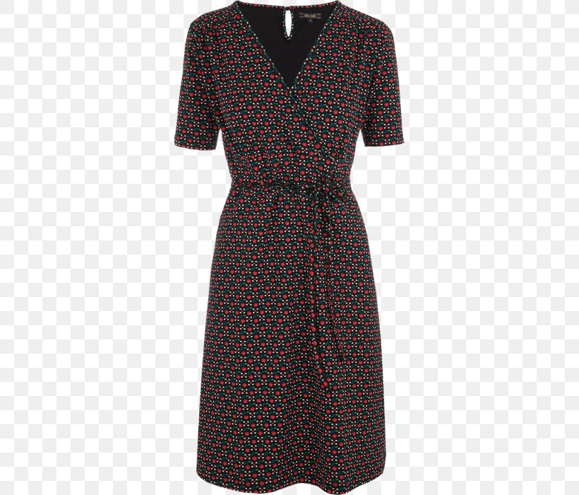 Little Black Dress Polka Dot Tea Gown Sleeve, PNG, 700x700px, Dress, Black, Boot, Bra, Cardigan Download Free