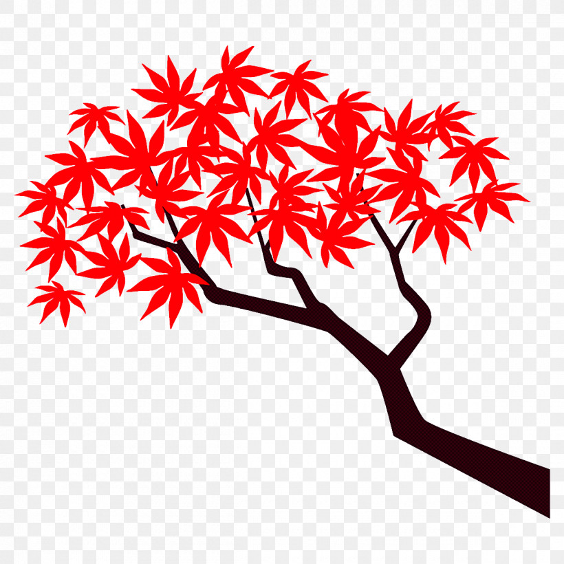Maple Branch Maple Leaves Autumn Tree, PNG, 1200x1200px, Maple Branch, Autumn, Autumn Tree, Fall, Flower Download Free