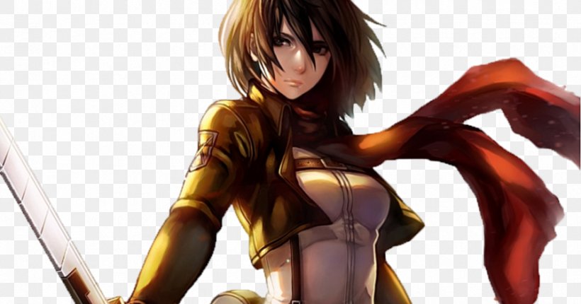 Mikasa Ackerman Eren Yeager Armin Arlert Attack On Titan A.O.T.: Wings Of Freedom, PNG, 894x469px, Watercolor, Cartoon, Flower, Frame, Heart Download Free
